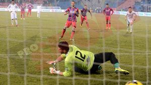 Sânmărtean câștigă teren la Steaua: i-a luat locul lui Stanciu ca principal executant al loviturilor de la 11 metri