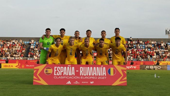 Dezastru pentru România U21! Spania ne-a dat 7 goluri și a umilit „tricolorii mici”