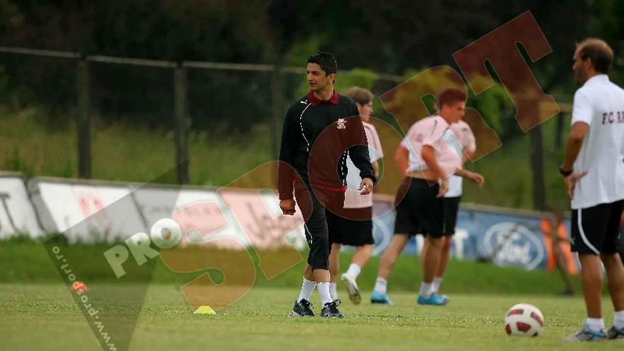 Primul antrenament pentru Lucescu Jr. la Rapid!** FOTO Vezi cine a ratat revenirea 'acasă' a lui Răzvan