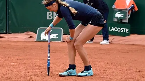 A mai căzut o favorită! Vika Azarenka s-a retras cu lacrimi în ochi de la Roland Garros