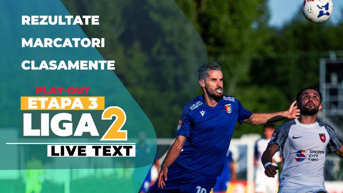 Liga 2, etapa 3, play-out | Chindia, aproape să piardă acasă cu Șelimbăr. Concordia lui Dică, umilită acasă de ”lanterna roșie”. S-au dat 19 goluri în cele șase meciuri