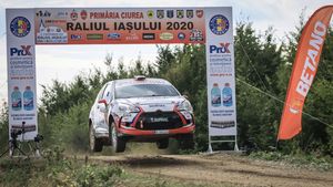 RALIUL IAȘULUI 2020! Echipajul susținut de Borsec s-a clasat pe locul 2 la categoria două roți motrice și pe locul 1 la clasa RC3