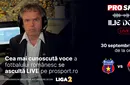 Ilie Dobre comentează LIVE pe ProSport.ro meciul Steaua – FK Miercurea Ciuc, luni, 30 septembrie 2024, de la ora 18.00