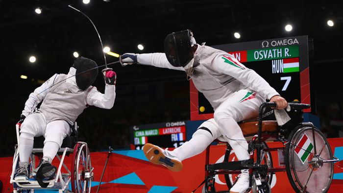 Argint pentru Richard Osvath, în proba de floretă, la CM pentru paralimpici!