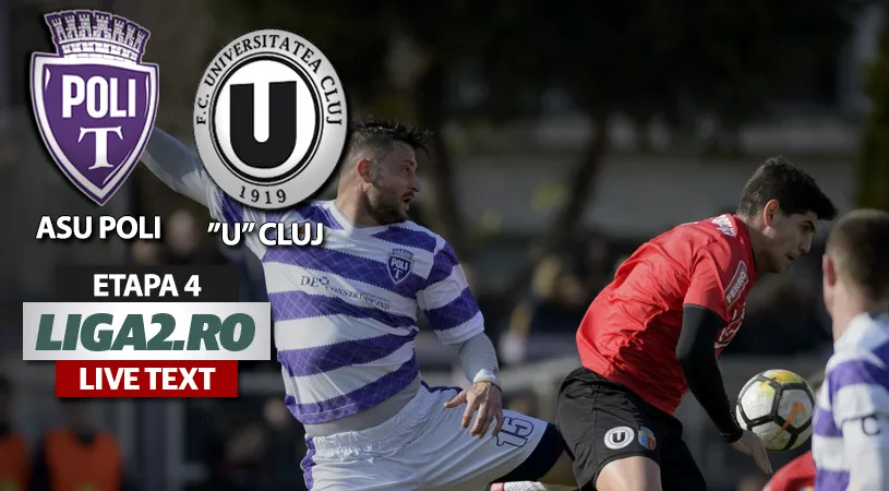 Cine e favorită la promovare?** ASU Politehnica se impune în derby-ul cu 