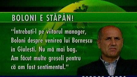 Bornescu este aproape de un transfer în Giulești