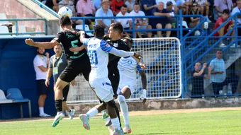 Metalul Buzău, primul succes în Liga 2, pe terenul Slatinei. Valentin Stan recunoaște că echipa sa a câștigat cu mult noroc: ”Au fost 15 minute foarte proaste”