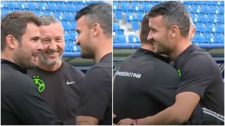 Voie bună între rivali înainte de FC U Craiova - FCSB! Cum au fost surprinși Adrian Mutu, Mihai Stoica și Constantin Budescu pe „Ion Oblemenco” | FOTO