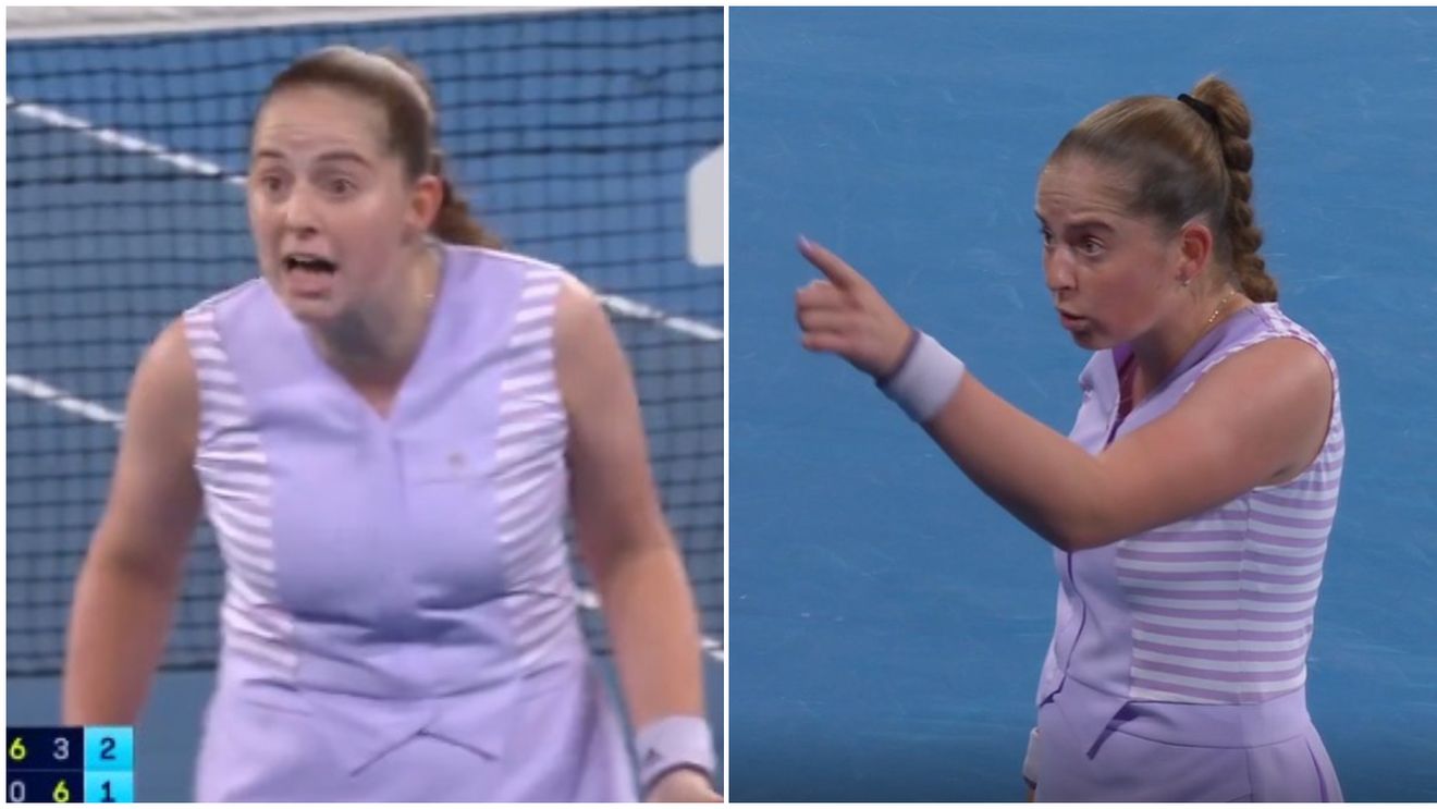 Jelena Ostapenko, gesturi de maidan la Australian Open! Letona i-a dat afară din tribune pe membrii staff-ului, chiar în timpul meciului. VIDEO