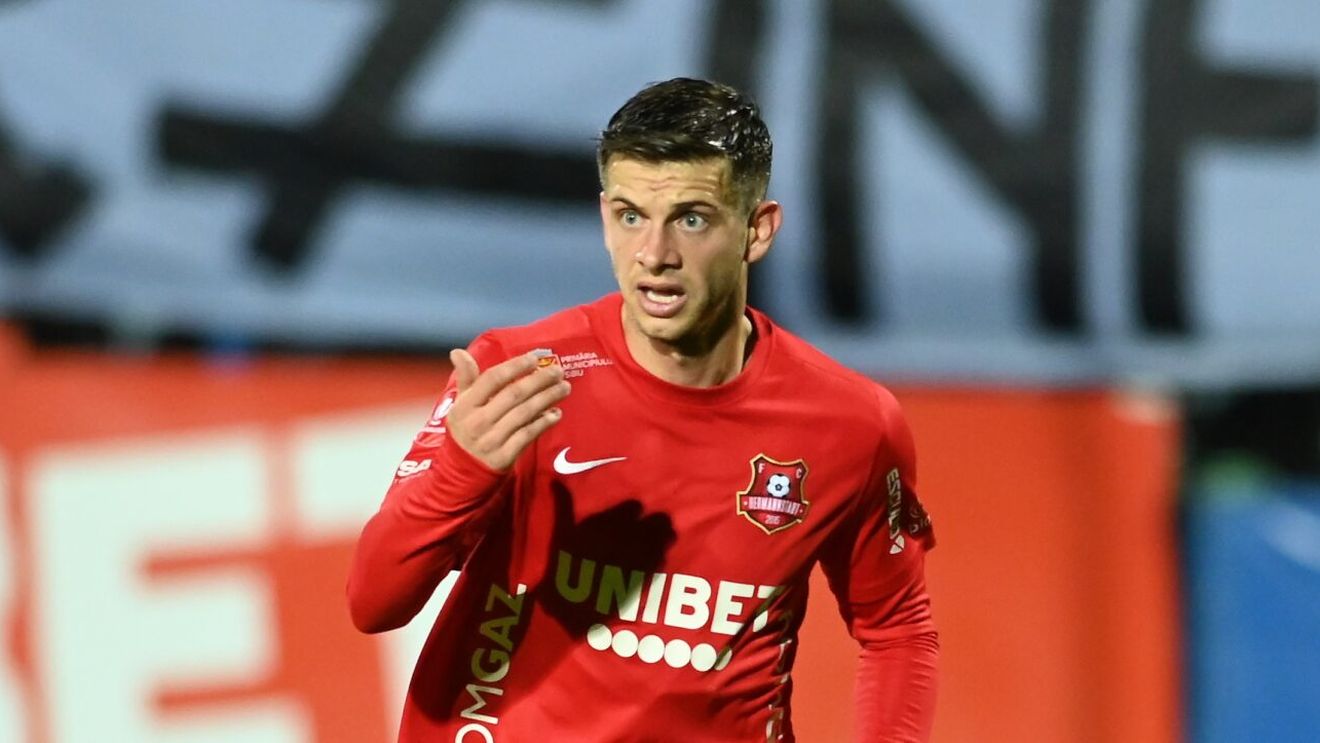 Fundașul lui FC Hermannstadt vrea play-off-ul în Superliga și simte că poate cuceri Cupa României: „E dorința cea mai mare a oricărui sibian”
