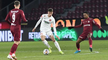 CFR Cluj - FC Hermannstadt 1-0, în etapa 25 din Superliga. Echipa lui Dan Petrescu se apropie la un singur punct de primele două clasate