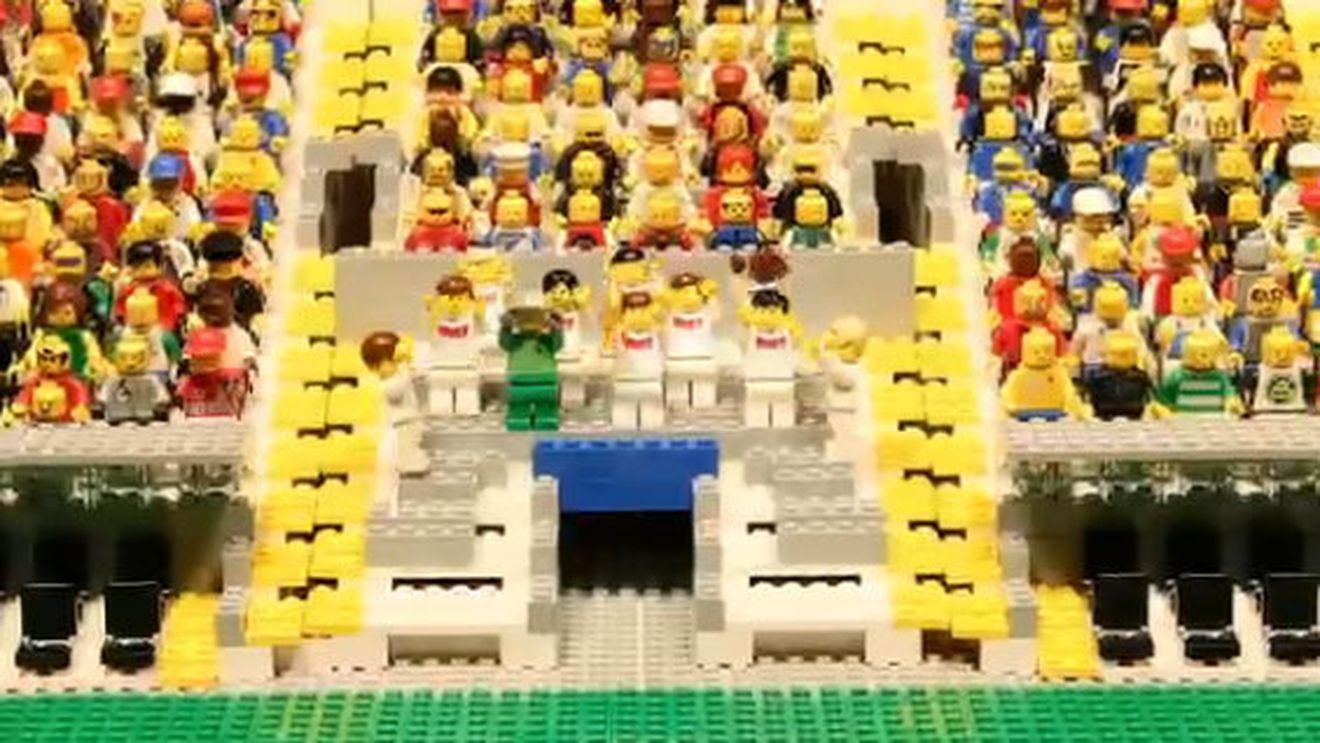 VIDEO | Cele mai importante faze ale finalei CM, recreate cu piese Lego. Vezi bucuria lui Higuain de la golul anulat, dar și cum au sărbătorit nemții cu iubitele pe teren