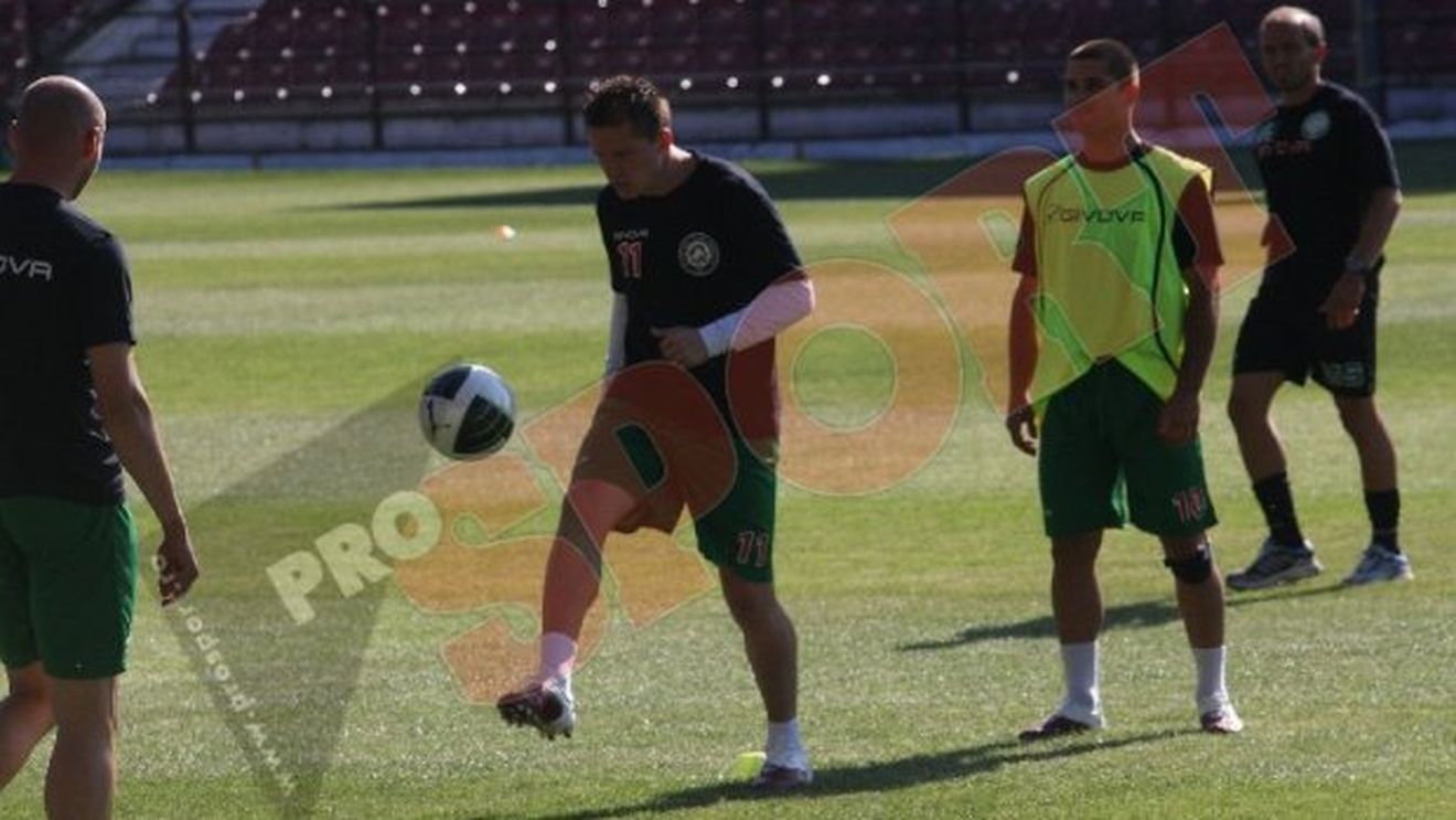 FOTO** Urziceniul, gata sa pună capăt "complexului CFR"! Mureșan și Cadu au spionat Unirea