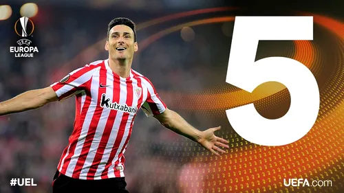 Meciul serii în Europa League! Aritz Aduriz a scris istorie în Bilbao - Genk 5-3. Partidă de pus în ramă pentru internaționalul spaniol de 35 de ani