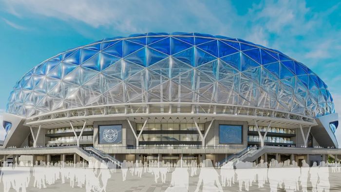 Se face un nou stadion de fotbal. Va arăta fabulos: 40.000 de locuri, total acoperit