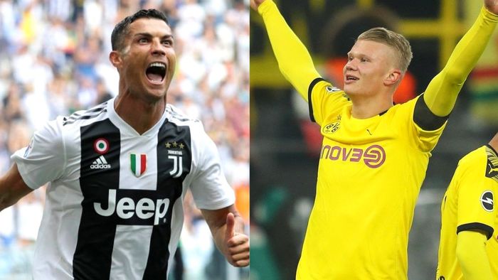 Cristiano Ronaldo și Erling Haaland, eroii unei nopți nebune în Champions League. Ce recorduri au doborât cei doi atacanți