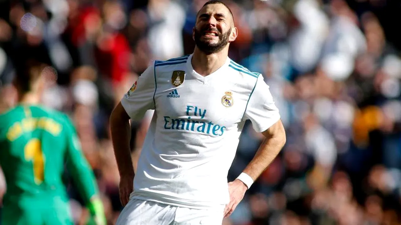 Probleme pentru Benzema: s-a accidentat și ratează cinci meciuri