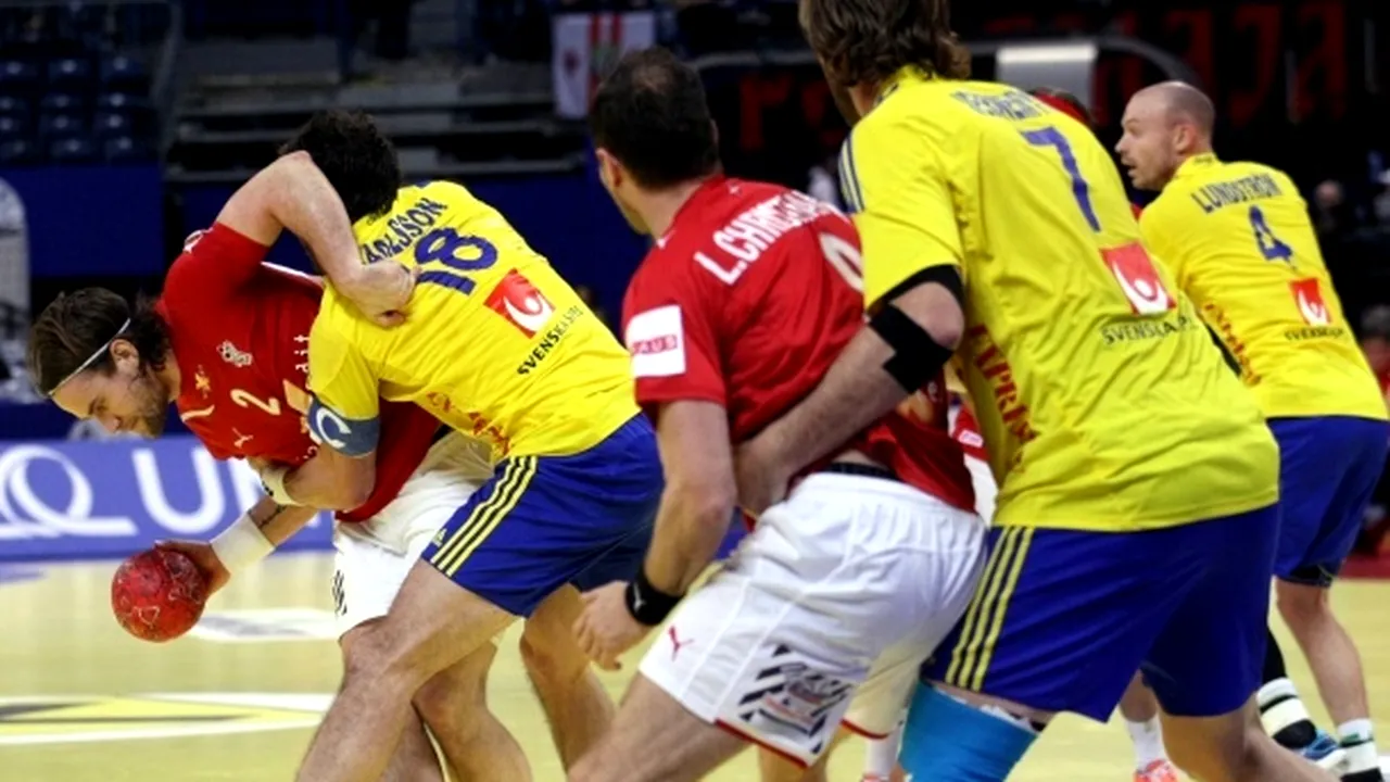 Danemarca, a patra semifinalistă la CE de handbal masculin