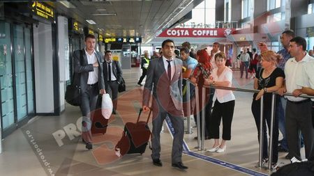 FOTO Steaua a aterizat de la Enschede!** Se recuperează în timp util pentru partida cu Bistrița?