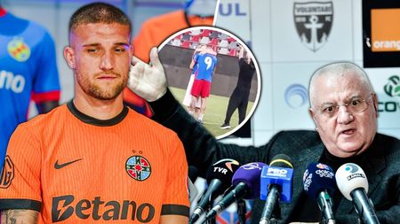 „Își face publicitate pentru nuntă”. Dumitru Dragomir, reacție categorică după ce Daniel Bîrligea s-a sărutat cu iubita sa, la finalul FCSB - Auda 2-3. EXCLUSIV