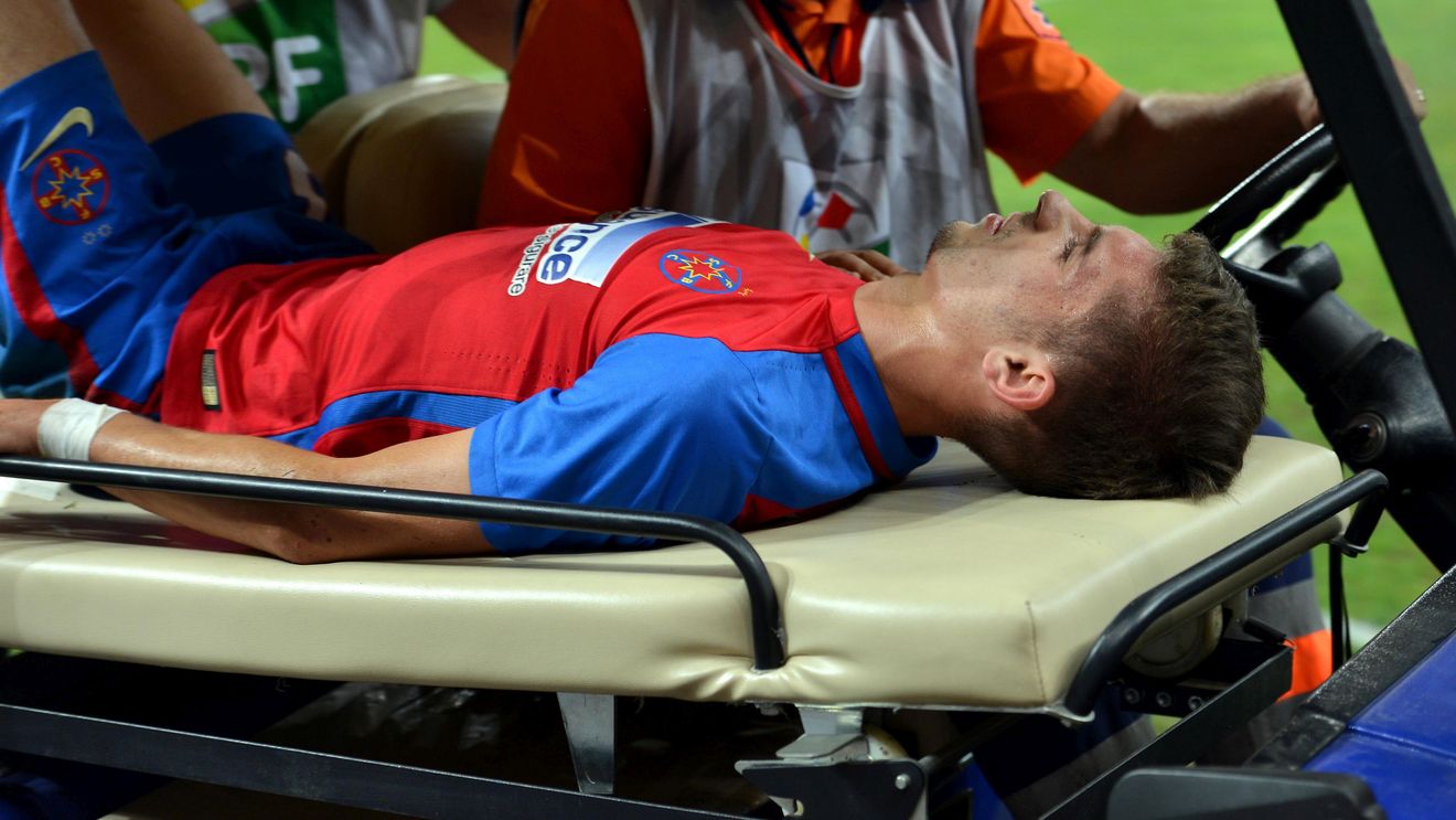 Florin Tănase a fost operat cu succes la Roma! Steaua a mai pierdut încă doi jucători pentru o lună. Anunțul oficial și ce meciuri ratează