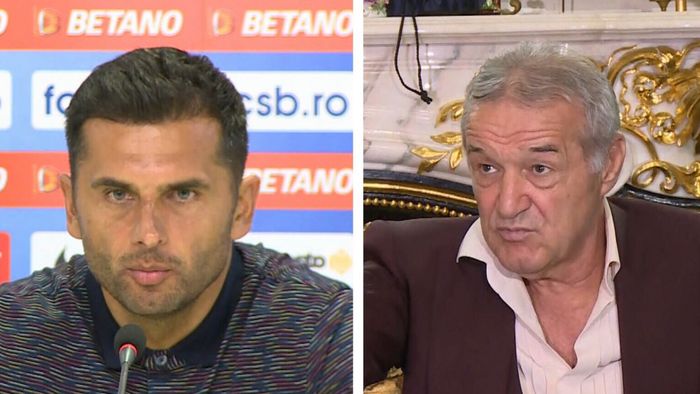 Gigi Becali, indicații în direct la TV pentru Nicolae Dică înainte de FCSB - Viking! Câte goluri diferență cere patronul milionar de la „perlele” sale