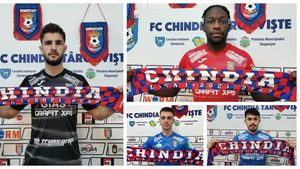 Chindia și-a prezentat noutățile: o revenire, două împrumuturi de la CFR și un jucător de la Botoșani