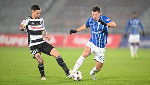 U Cluj - Farul Constanța 1-0, în etapa 21 din Superliga. Echipa ardeleană încheie anul pe locul 7