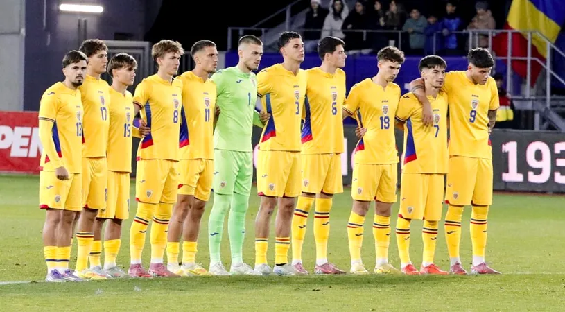 România U21, acțiune pe 0 în preliminariile EURO! Ionuț Pop de la Concordia Chiajna, pe teren și în eșecul cu Spania U21