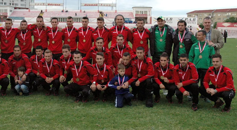 Utiștii și-au luat medaliile de campioni** sub ochii lui Mara și în aplauzele galeriei