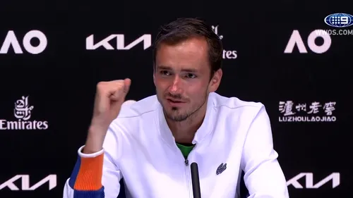 Reacția rusului Daniil Medvedev, după ce a devenit numărul 1 ATP, în detrimentul sârbului Novak Djokovic, chiar în ziua în care Vladimir Putin a atacat Ucraina: „În aceste momente înțelegi că tenisul nu e chiat atât de important”