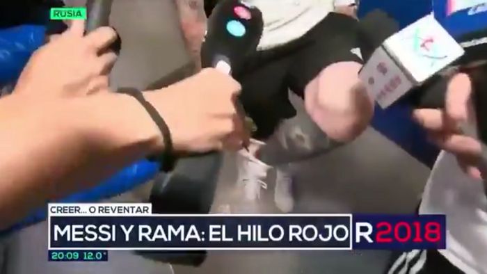 VIDEO | "Plâng! Nu poate fi atât de tare!". Messi a arătat totul în direct: talismanul care i-a purtat noroc la meciul cu Nigeria