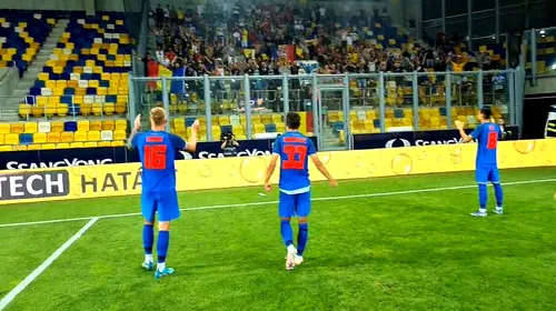 „Ria, Ria, Ungaria” au scandat spectatorii la meciul Dunajska Streda – FCSB! Cum au reacționat suporterii români prezenți în Slovacia