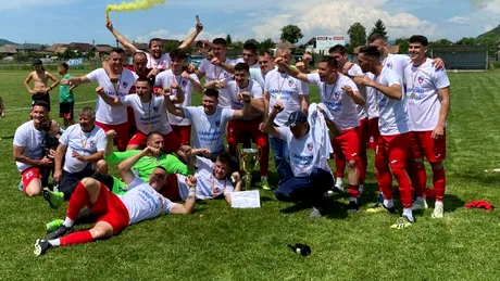 Mihai Onicaș și Laurențiu Rus sunt campioni în Liga 4 Cluj și vor juca barajul pentru promovarea în Liga 3