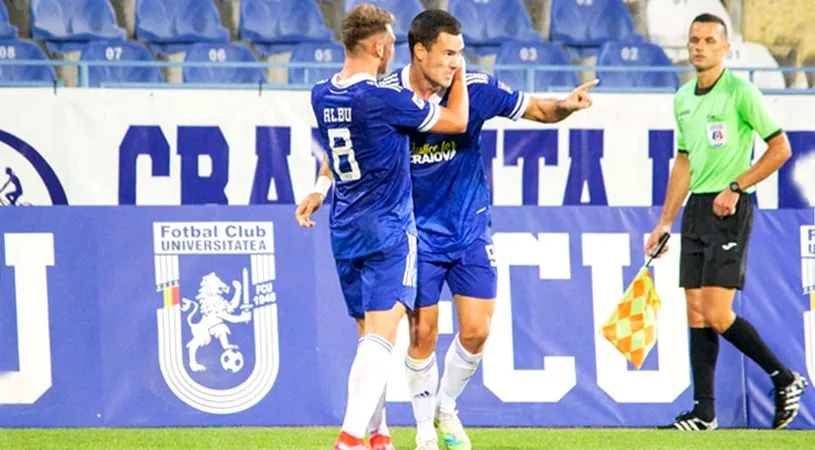 Autorul ”dublei” din restanța cu Ripensia și-a stabilit targetul la ”FC U” Craiova. Andrei Ciolacu: “Obiecticul este clar, promovarea. Nu contează cum marcăm”