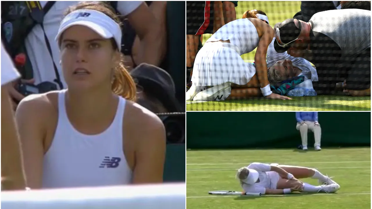 LIVE BLOG Wimbledon | Momente DRAMATICE: Cîrstea merge în turul 3 după ce Mattek a suferit o accidentare horror! Eliminare ȘOC pentru Pliskova, Halep e tot mai aproape de locul 1 mondial! Debut victorios pentru Mergea