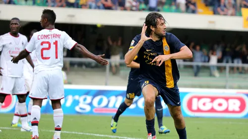 Luca Toni marchează o dublă și produce prima surpriză din Serie A! Hellas Verona – AC Milan 2-1