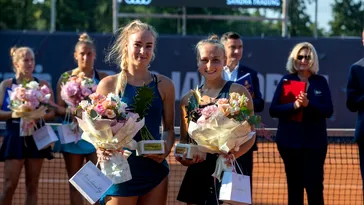 Zi memorabilă la turneul de la Iași! După ce Ana Bogdan a triumfat la simplu, Andreea Roșca a cucerit titlul de dublu | FOTO & VIDEO