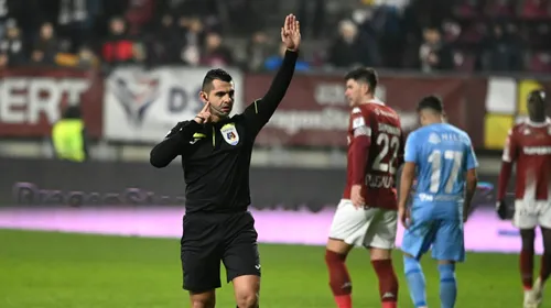 Faza care i-ar fi înnebunit pe Gigi Becali și Nelu Varga! Arbitrul a anulat golul ilfovenilor în Rapid – FC Voluntari, dar a intervenit VAR-ul! VIDEO