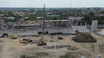 Stadionul-lego al Timișoarei va fi deținut de două instituții. Lucrările au ajuns la un stadiu de 70 la sută