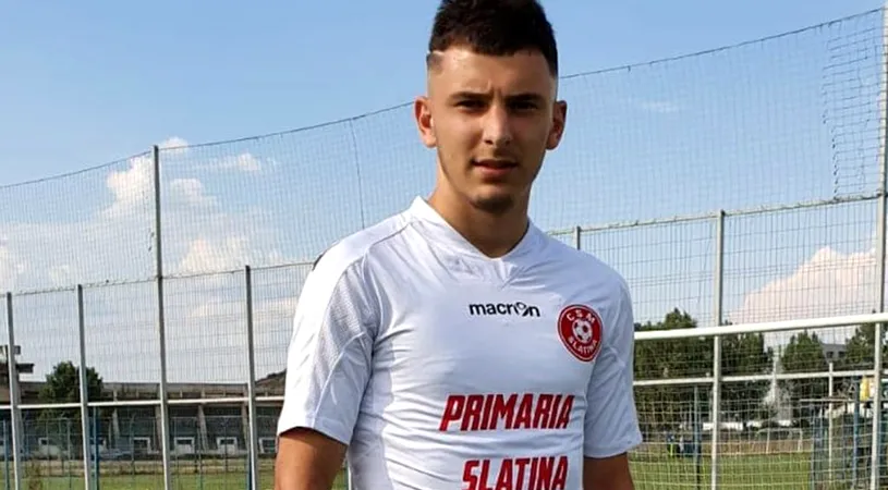 Ianis Stoica schimbă încă o echipă în Liga 2. Fiul lui Pompiliu e noua achiziție a CSM Slatina
