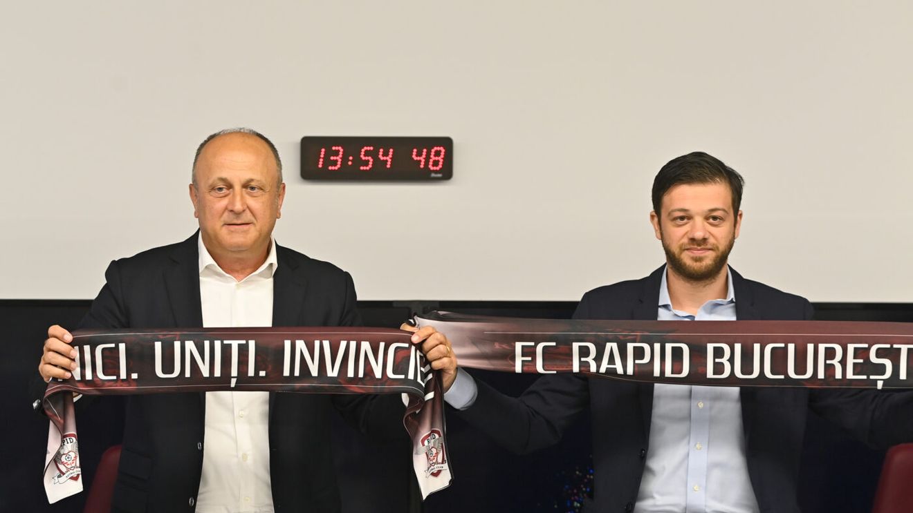 Victor Angelescu și Dan Șucu vor să-i dea lovitura lui Mihai Rotaru! Rapid a intrat pe fir și vrea să „fure” jucătorul cu care Universitatea Craiova negociază intens | EXCLUSIV