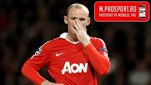 Început dezamăgitor de sezon!** Rooney, neconvocat pentru meciul cu Valencia!
