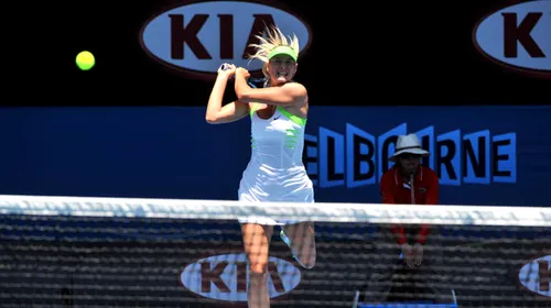 Petra Kvitova și Maria Șarapova s-au calificat în semifinale la Australian Open