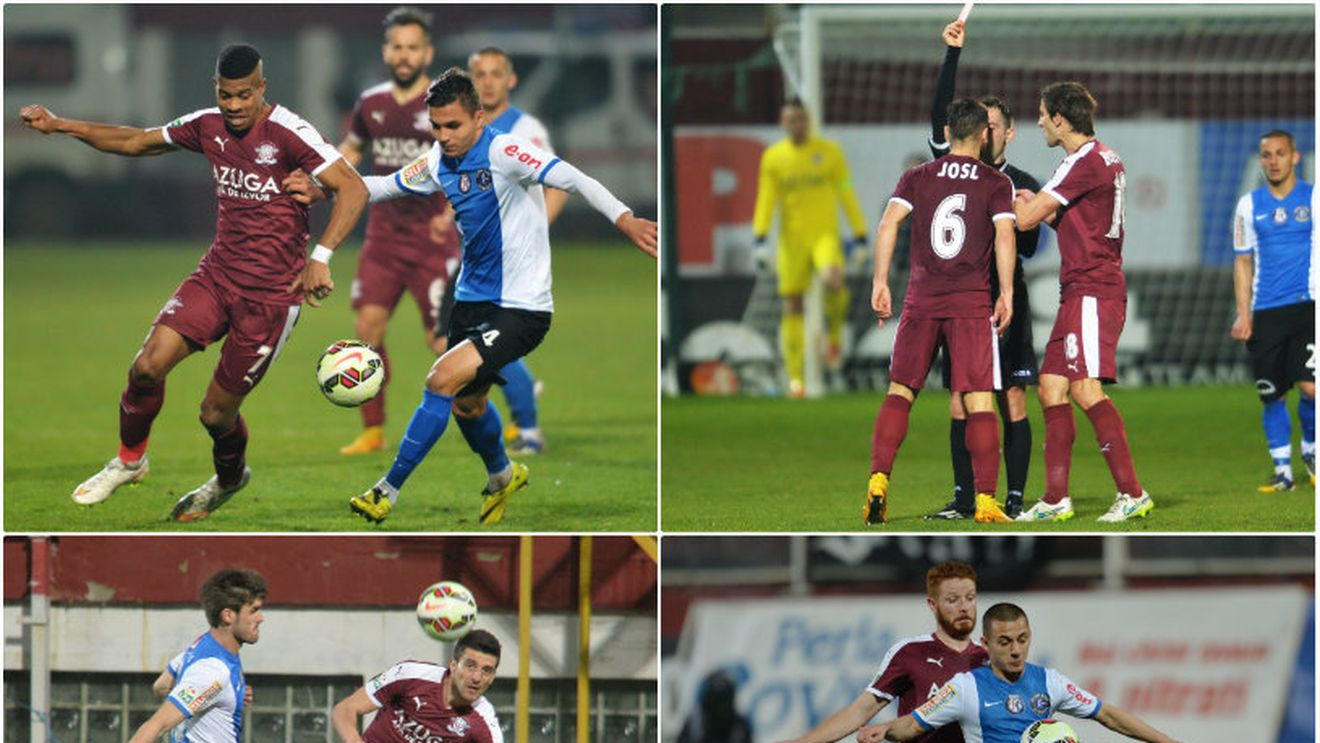 "Regele" fricos. Cu doi oameni mai mult pe teren timp de o repriză, Viitorul a remizat cu Rapid, scor 0-0