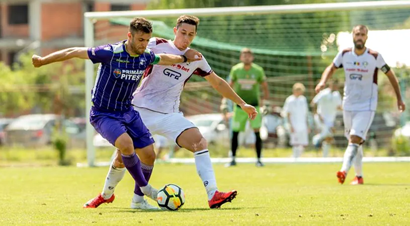 FC Argeș a făcut instrucție cu FC R, înainte ca bucureștenii să plece în cantonament la Brașov.** Ce spun Emil Săndoi și Schumacher