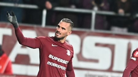 Marko Dugandzic, al doilea hat-trick în Superliga! Atacantul Rapidului s-a distrat cu cei de la FC Voluntari și a devenit golgheterul campionatului