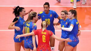 Naționala feminină de volei, a doua victorie la Campionatul European. România a învins Estonia cu 3-1 și are șanse mari să iasă din grupă