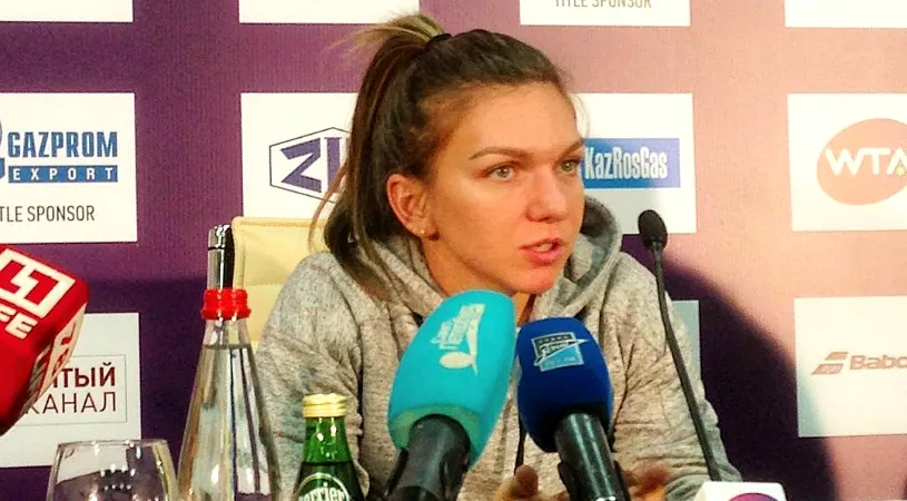 Simona Halep, gata să facă galerie la meciul cu Belgia: 