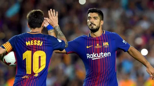 Luis Suarez speră că bunul său prieten Leo Messi va rămâne la Barcelona, dar nu știe dacă argentinianul s-a hotărât să semneze un nou contract cu catalanii!